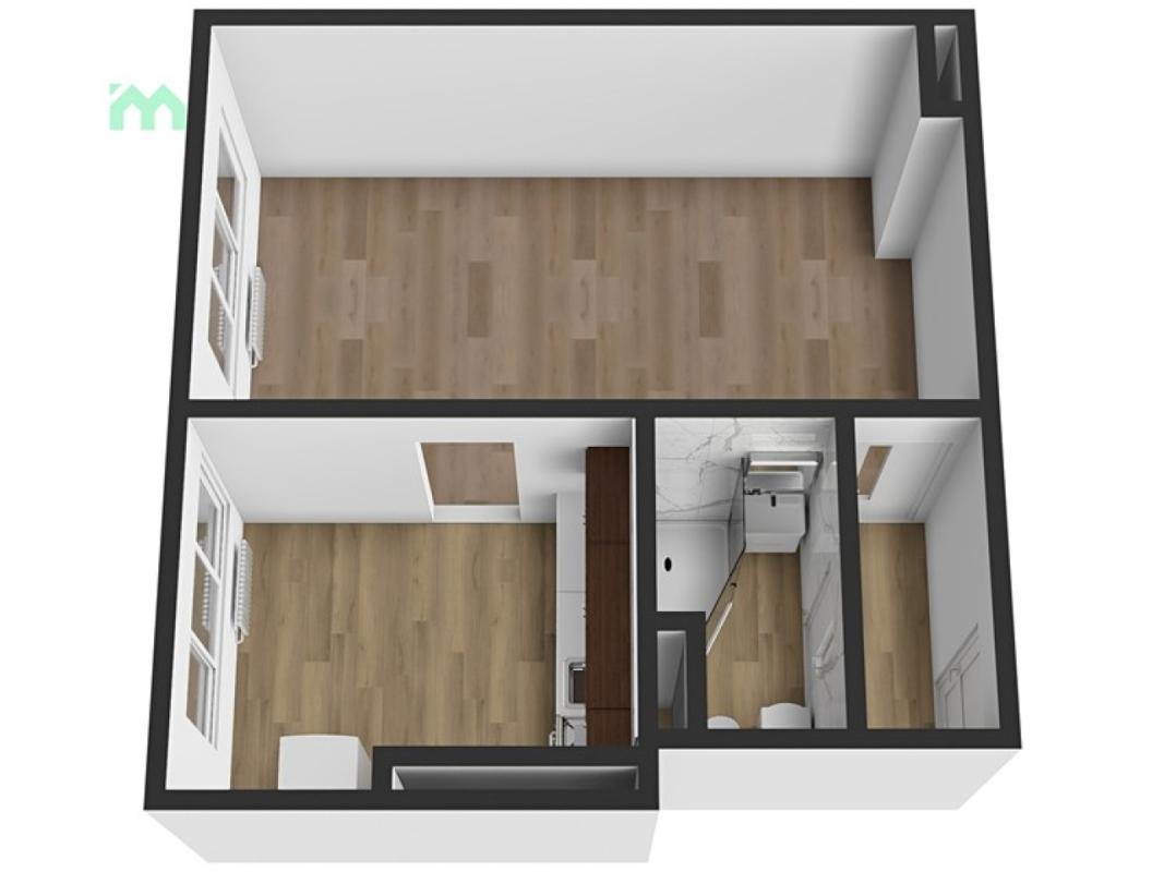 Pronájem bytu 1+1 32 m² — fotografie 33