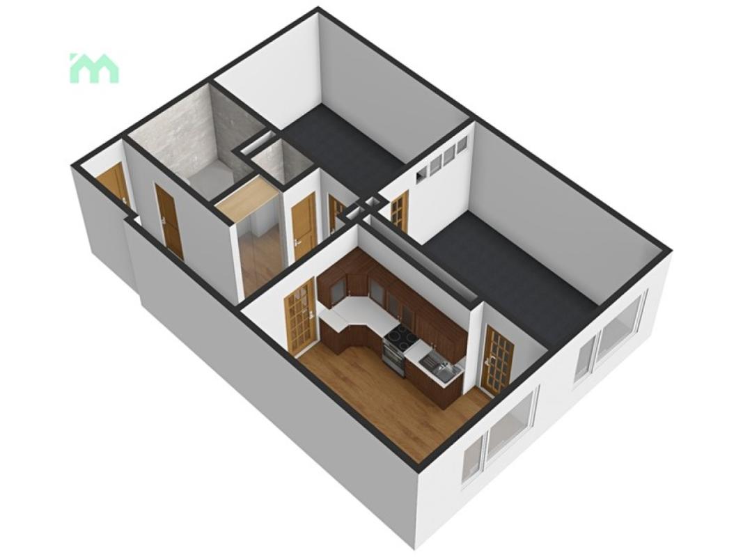 Pronájem bytu 2+1 60 m² — fotografie 12