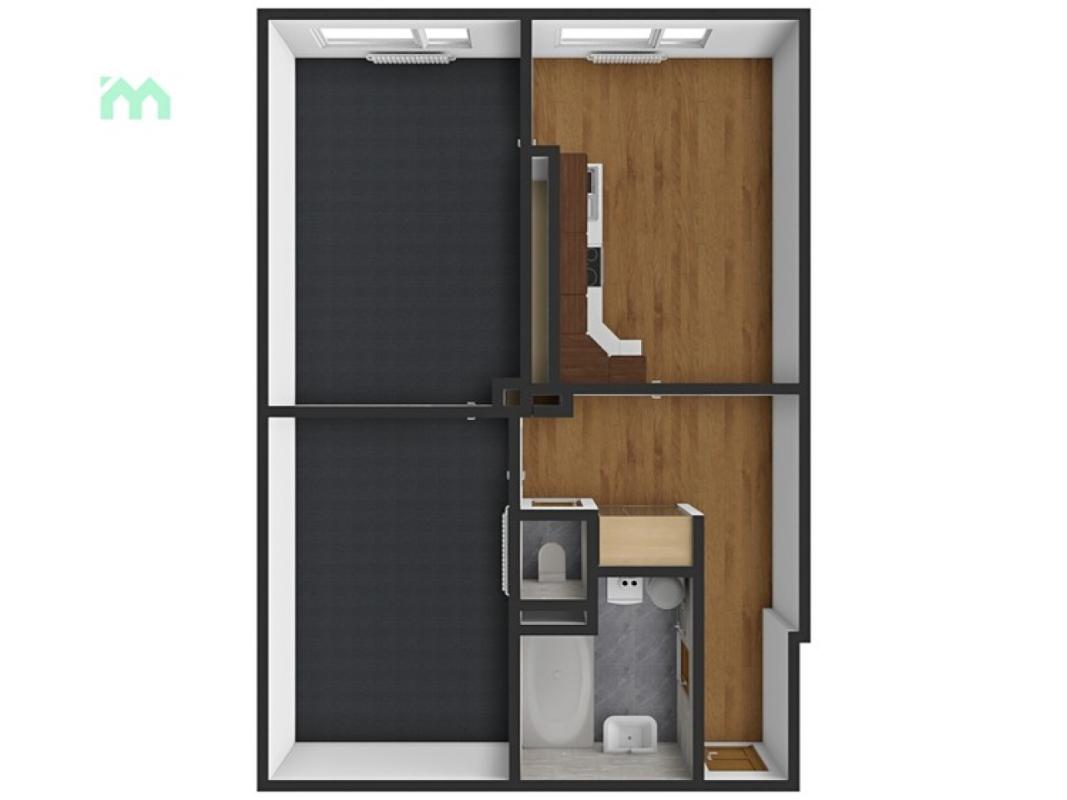 Pronájem bytu 2+1 60 m² — fotografie 40