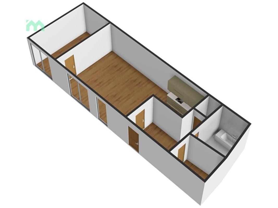 Pronájem bytu 2+kk 81 m² — fotografie 20