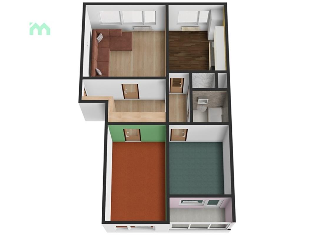 Prodej bytu 3+1 67 m² — fotografie 2